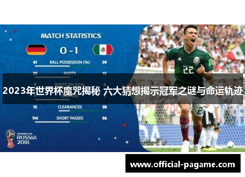 2023年世界杯魔咒揭秘 六大猜想揭示冠军之谜与命运轨迹 2023年世界杯魔咒揭秘 六大猜想揭示冠军之谜与命运轨迹