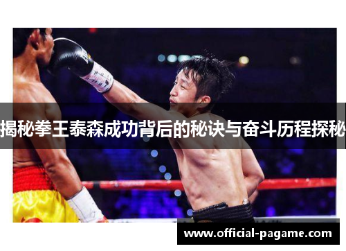 揭秘拳王泰森成功背后的秘诀与奋斗历程探秘