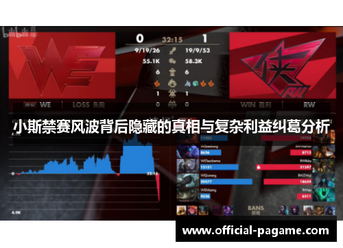 小斯禁赛风波背后隐藏的真相与复杂利益纠葛分析